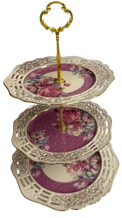 3-Tier Dessert Stand- Asst.