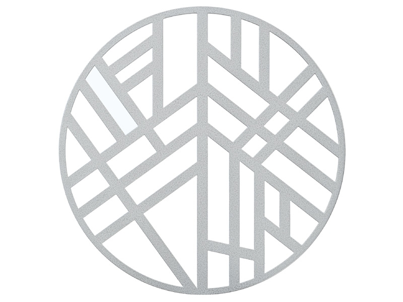 Platinum Metal Charger Plates