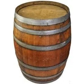 Wine Barrel Cocktail Table