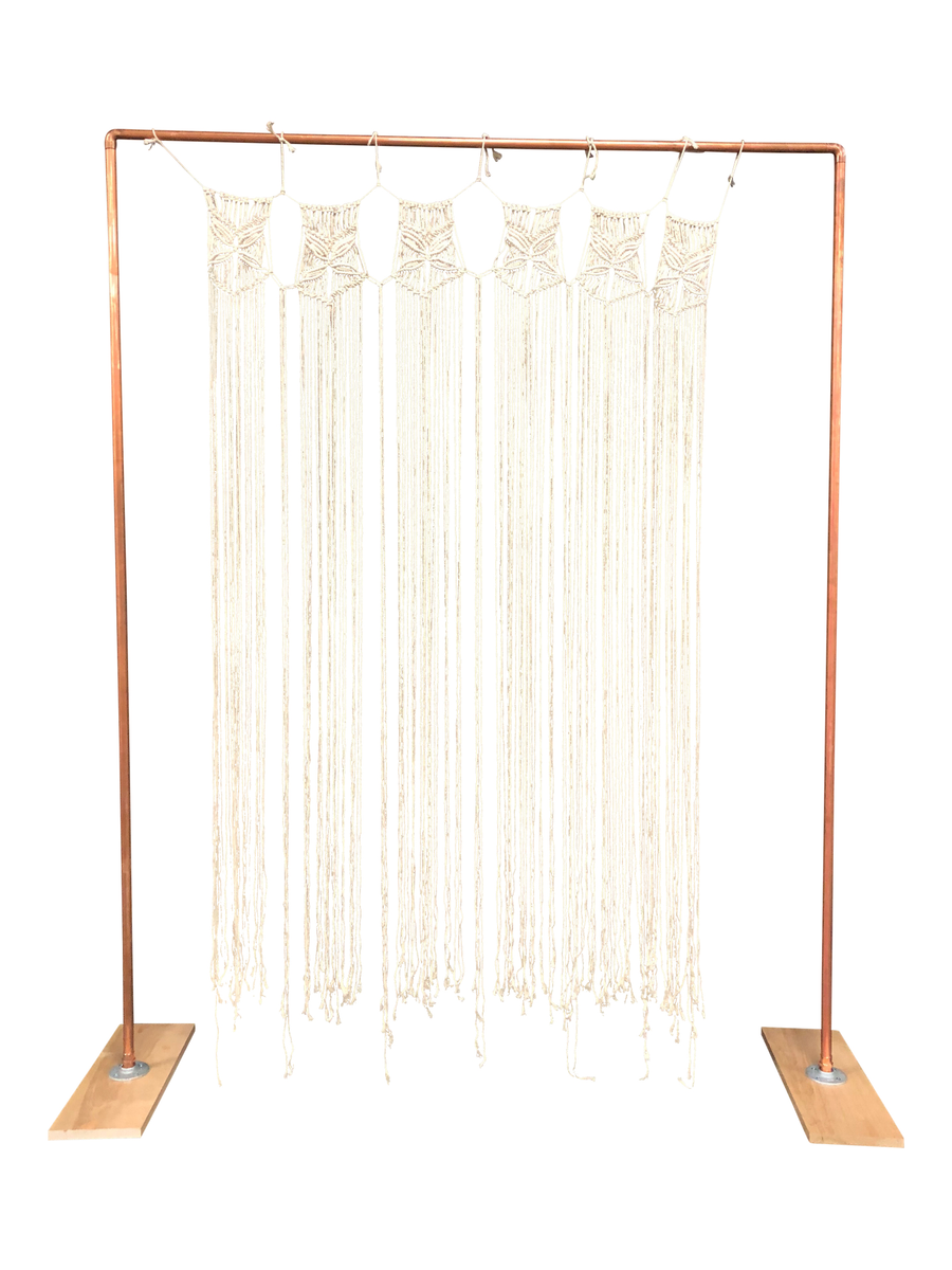 Large Macrame Curtain
