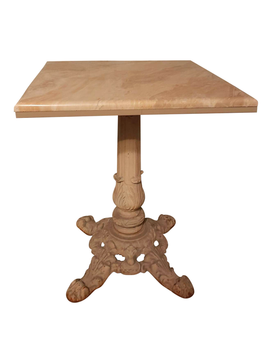Pink Marble Bistro Tables