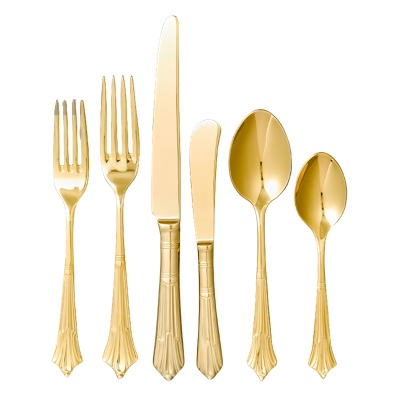 Empire Mirror Gold Butter Knife