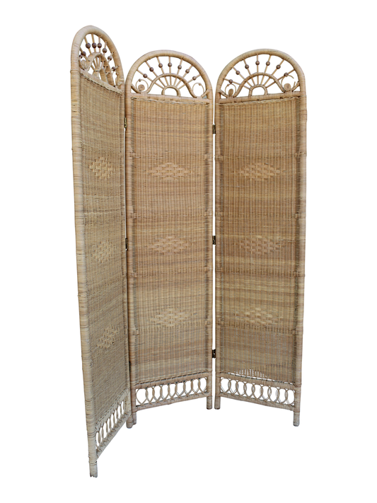 Boho Wicker Screen