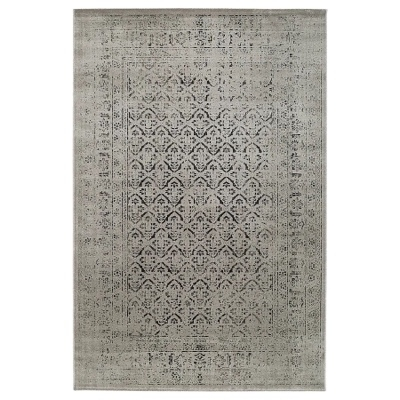 Black & Grey Vintage Rug