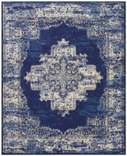 Navy Blue Rug