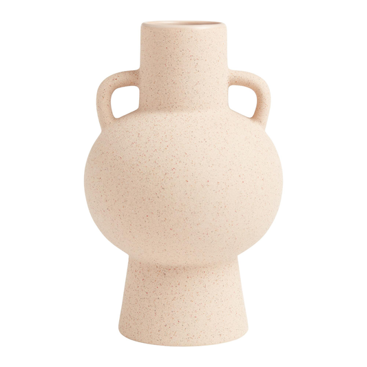 Natural Ceramic Bulb Vase