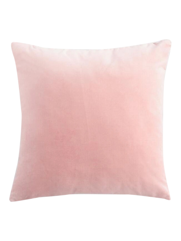 Blush Pink Velvet Pillow