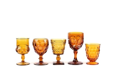 Amber Goblets