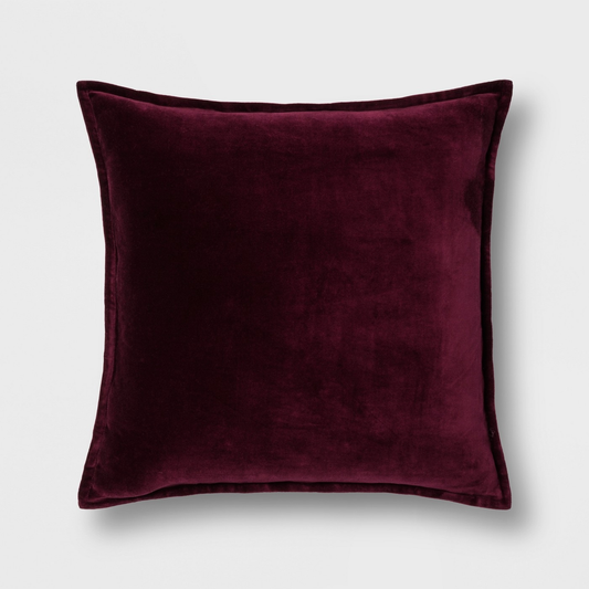 Berry Velvet Pillow