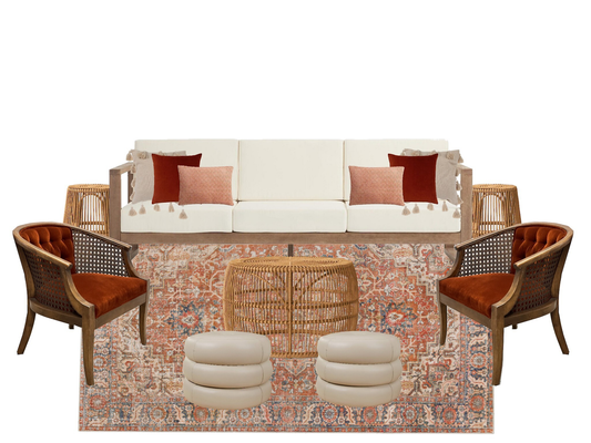 Outdoor Vintage Vibes Lounge