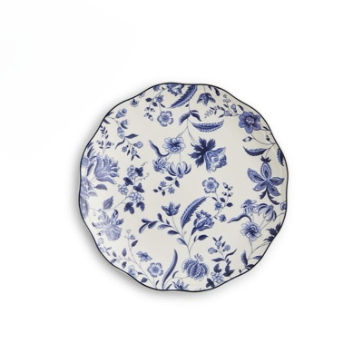 Blue Floral - Full Decor Salad Plate