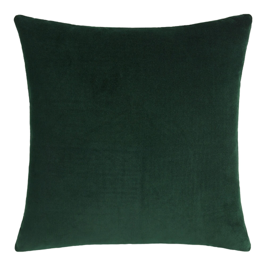 Forest Green Velvet Pillows