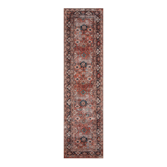 Rust Red Runner Rug