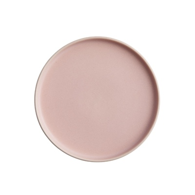 Blush Pink Stoneware Salad Plates