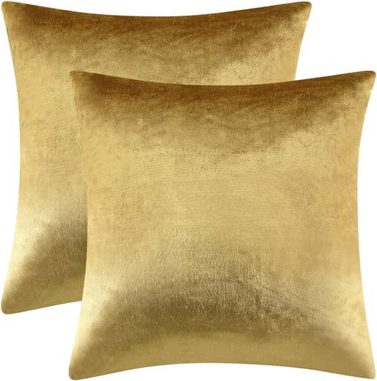 Gold Velvet Pillows