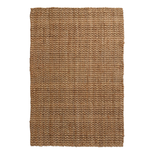 Natural Basket Weave Jute Rug - 6'x9'
