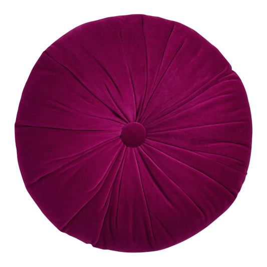 Raspberry Round PIllow