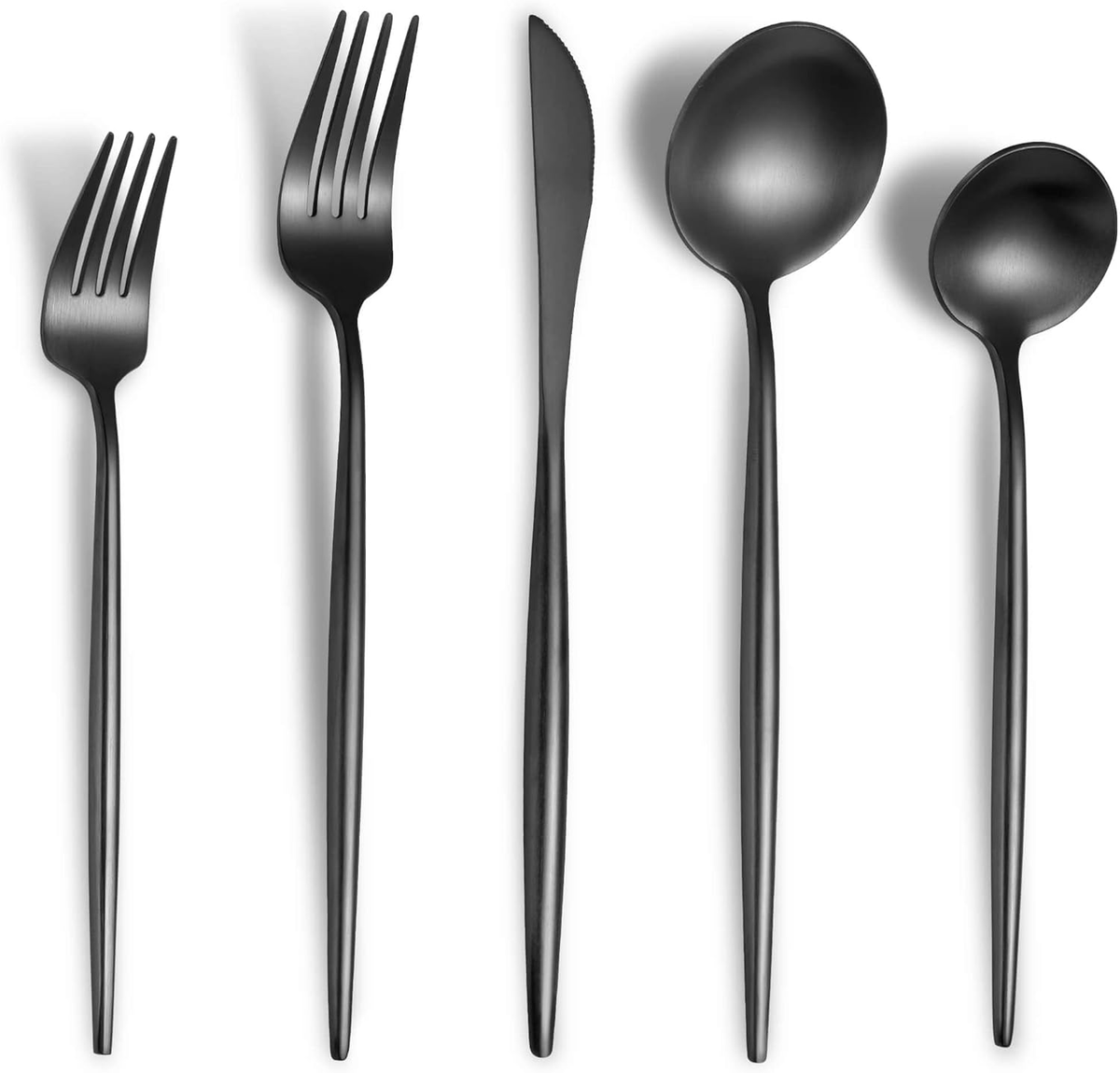 Matte Black Dinner Fork