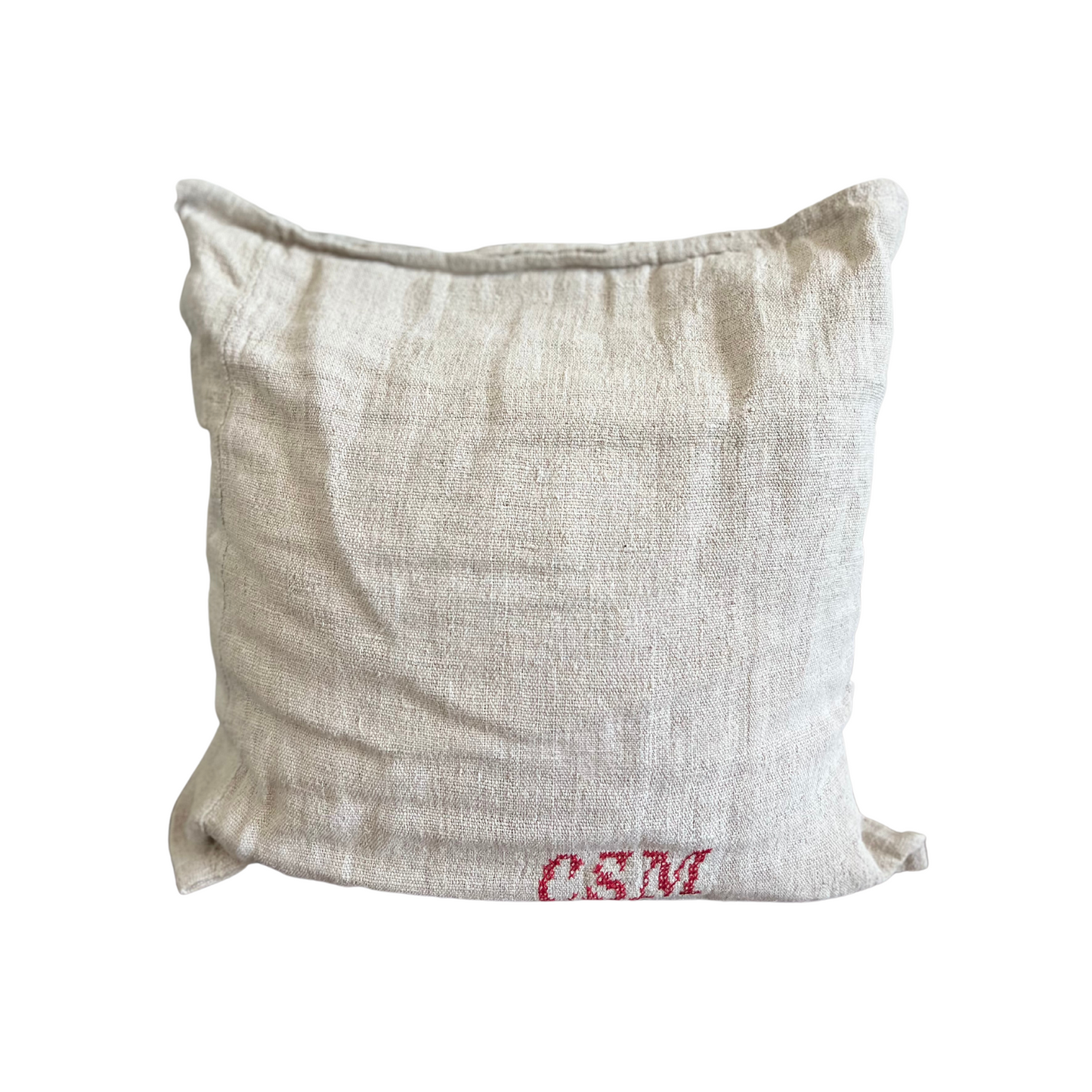 CSM Monogram Grainsack Pillow