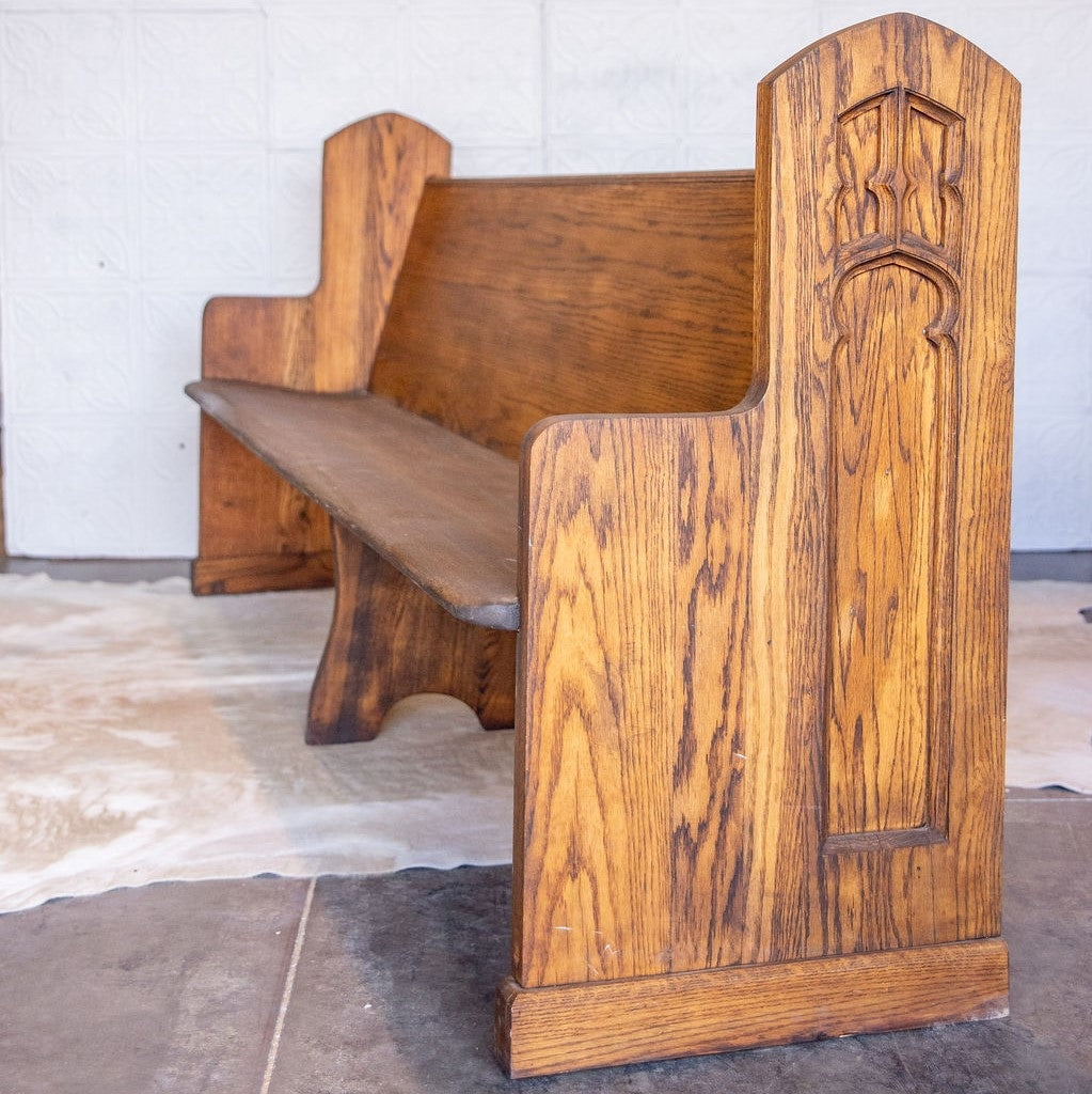Vintage Church Pew