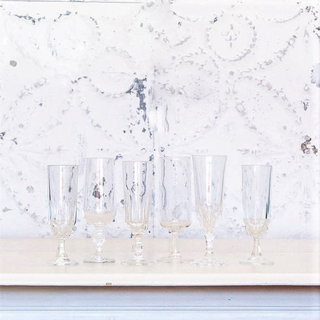 Vintage Champagne Flute