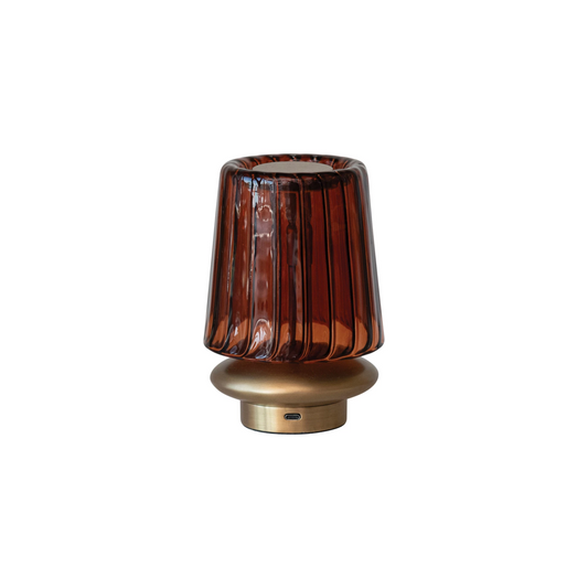 Amber LED Table Lamp