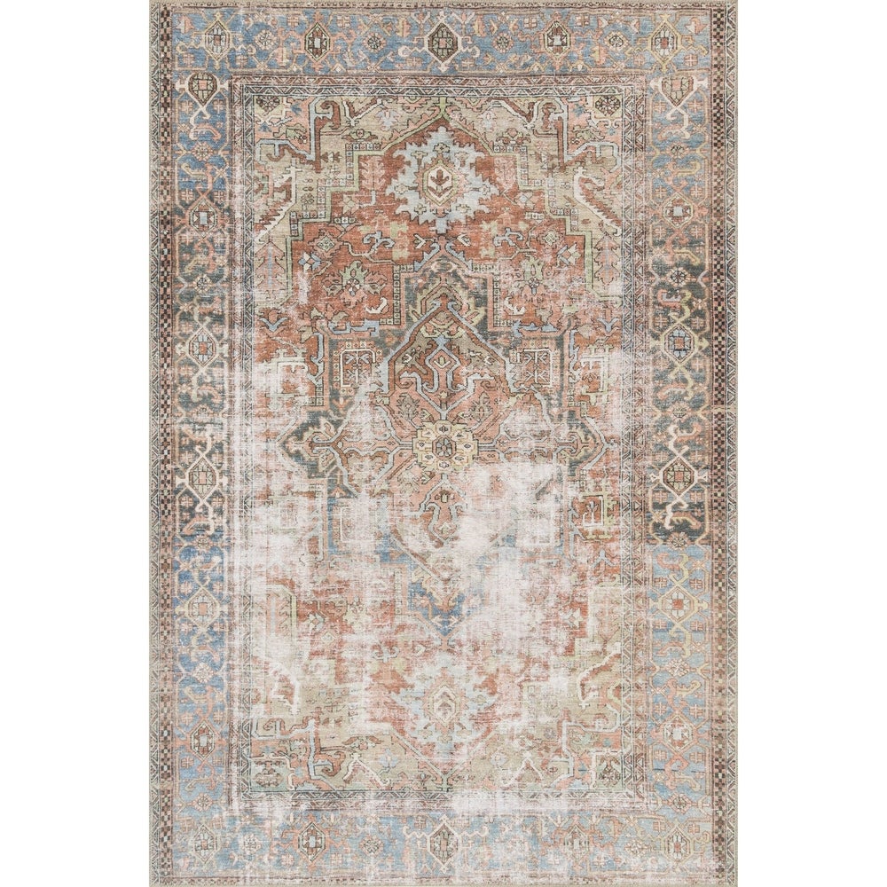 Terracotta Sky Medallion Rug