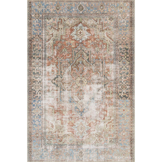Terracotta Sky Medallion Rug