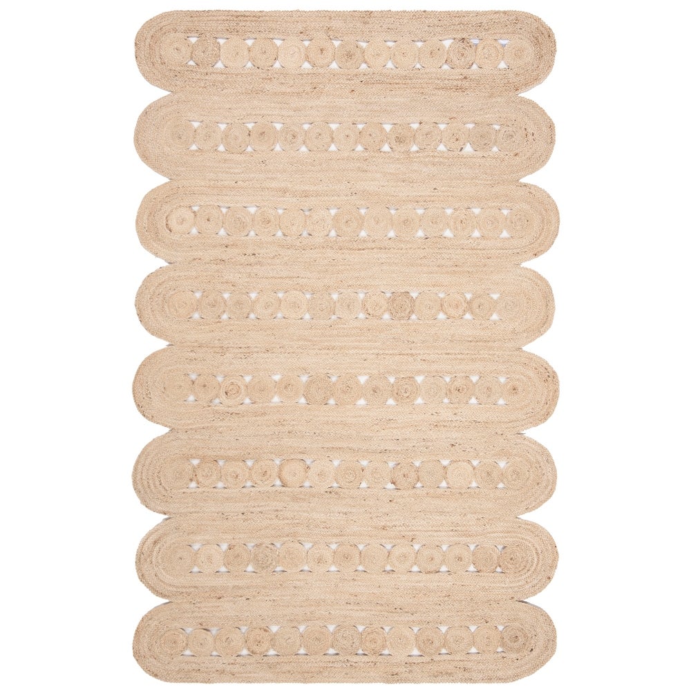 Lotus: Jute Boho Rug