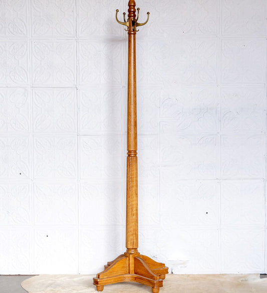 Wood Hat Rack