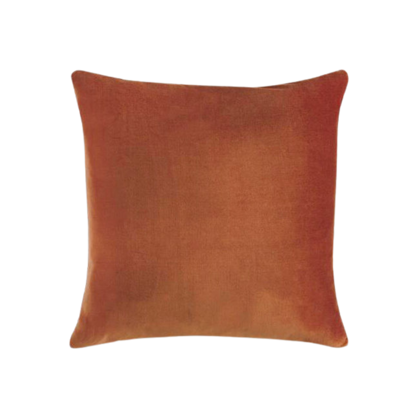 Copper Velvet Accent Pillow