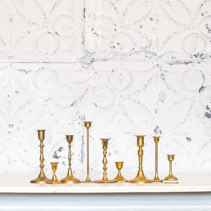 Vintage Brass Candlestick