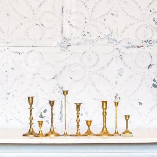 Vintage Brass Candlestick