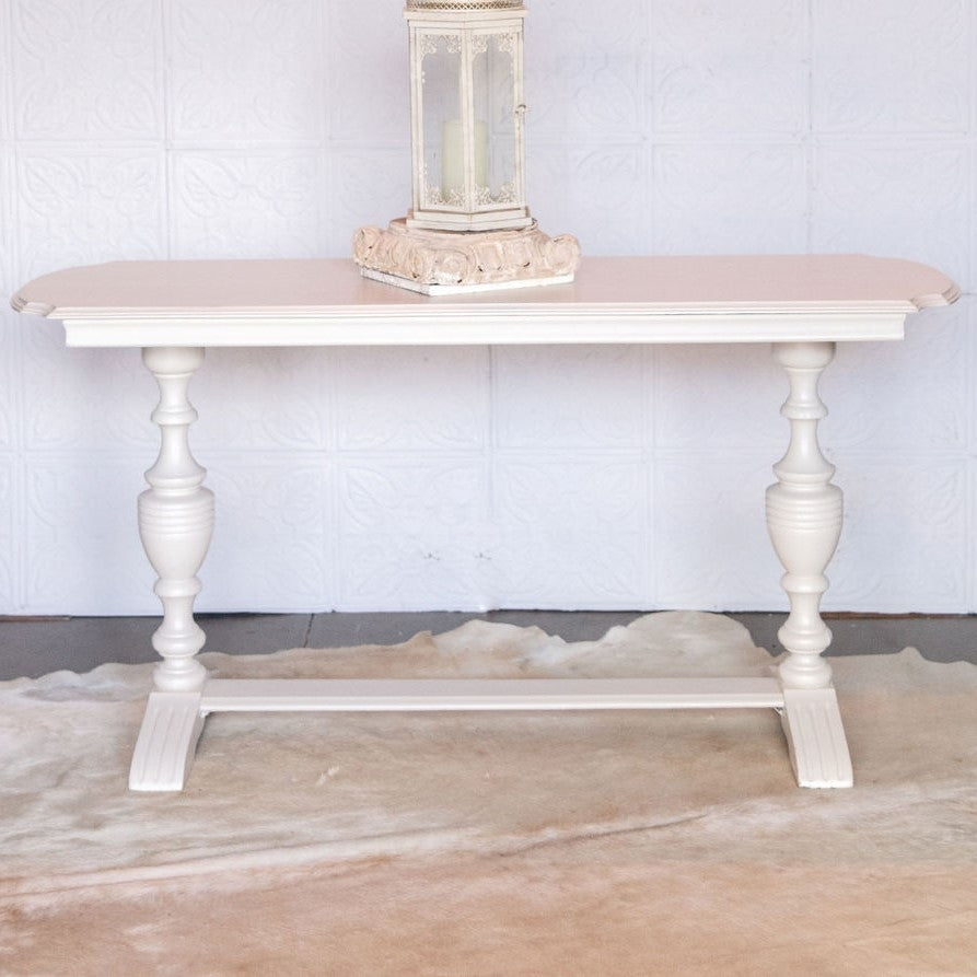 White Console Table