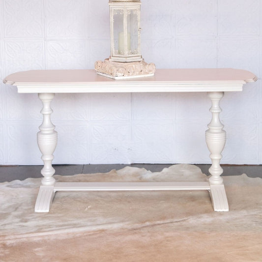 White Console Table