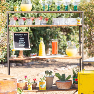 Vintage Rolling Rack