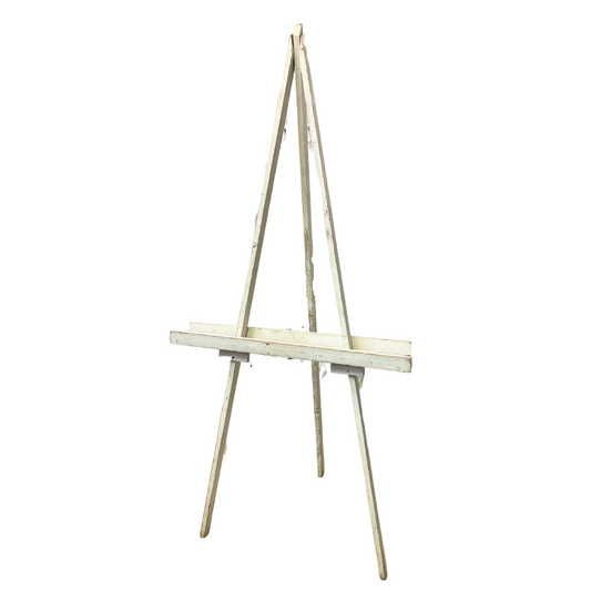 White Standing Easel: 1