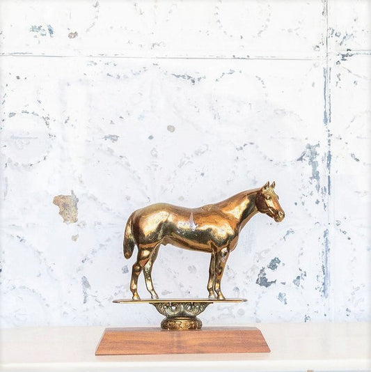 Vintage Horse Trophy