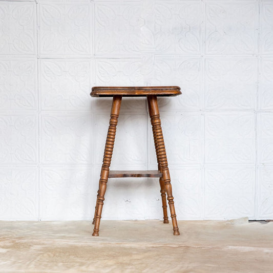 Pyramid Side Table - Wood