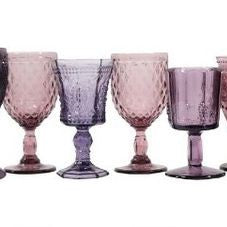 Vintage Purple Goblet