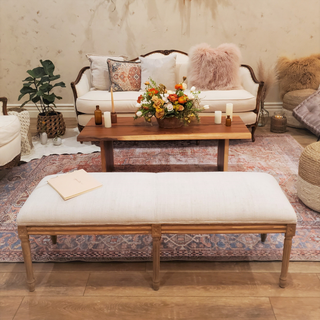 Louis Linen Bench