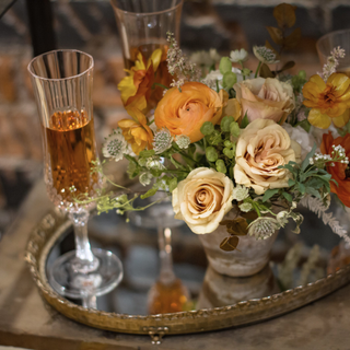 Vintage Mirrored Tray