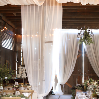 Soft Ivory Chiffon - Draping Fabric