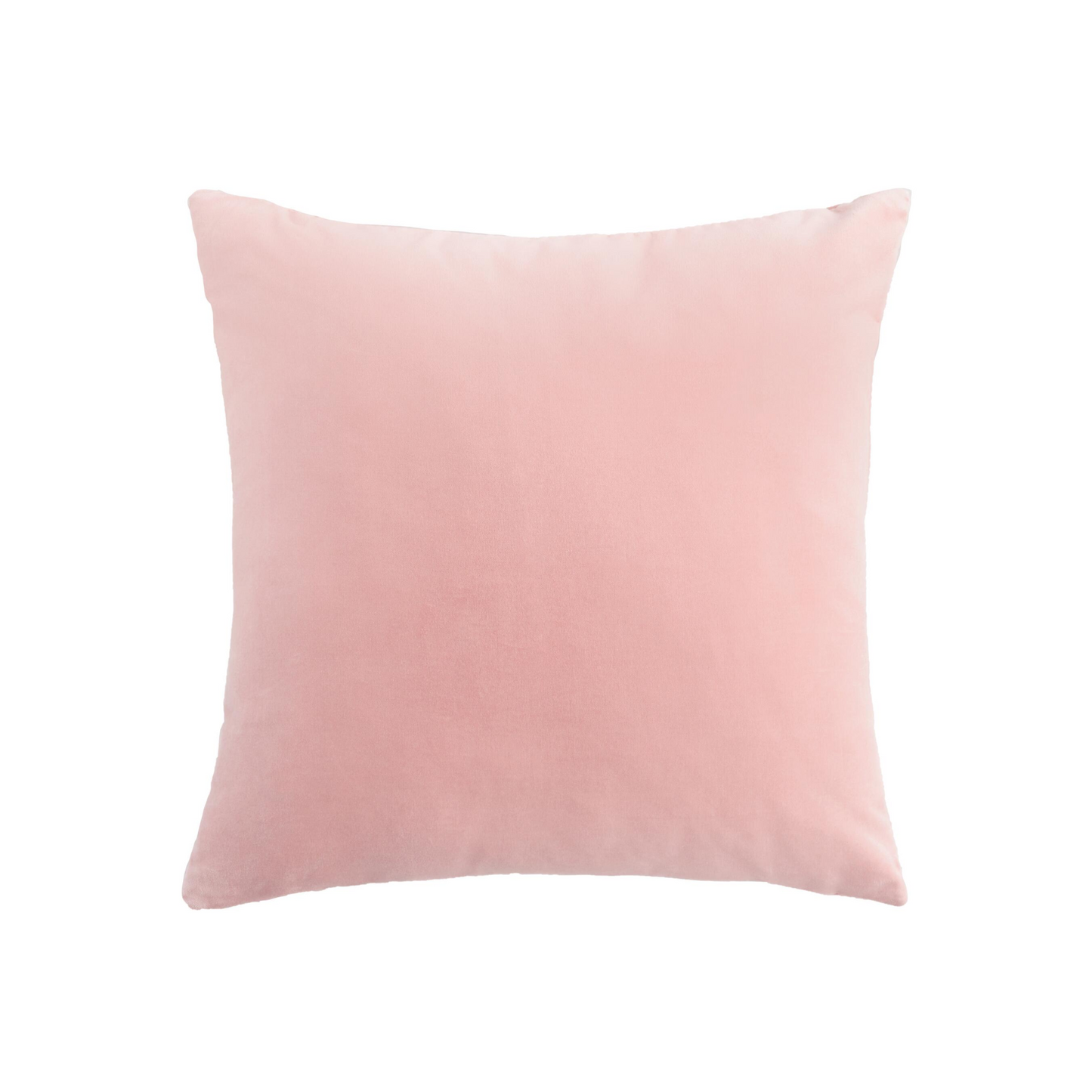 Blush Velvet Accent Pillow