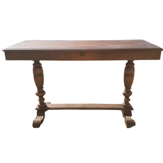 Wood Console Table
