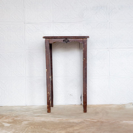 Tall Square Side Table