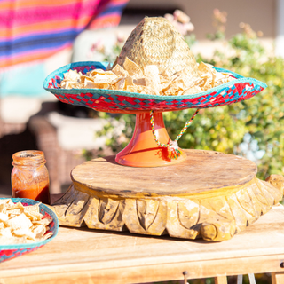 Distressed Column Pediment