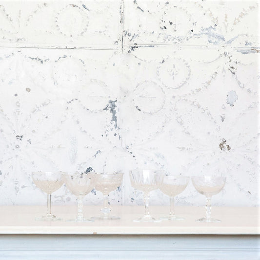 Vintage Champagne Coupe