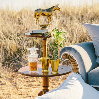 Tiered Round Side Table