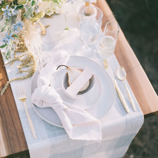 Raw Edge Canvas Napkin